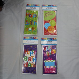 Inga handtag Papperspåsar för Party Packing Goods Cookie Candy Kraft papperspåse