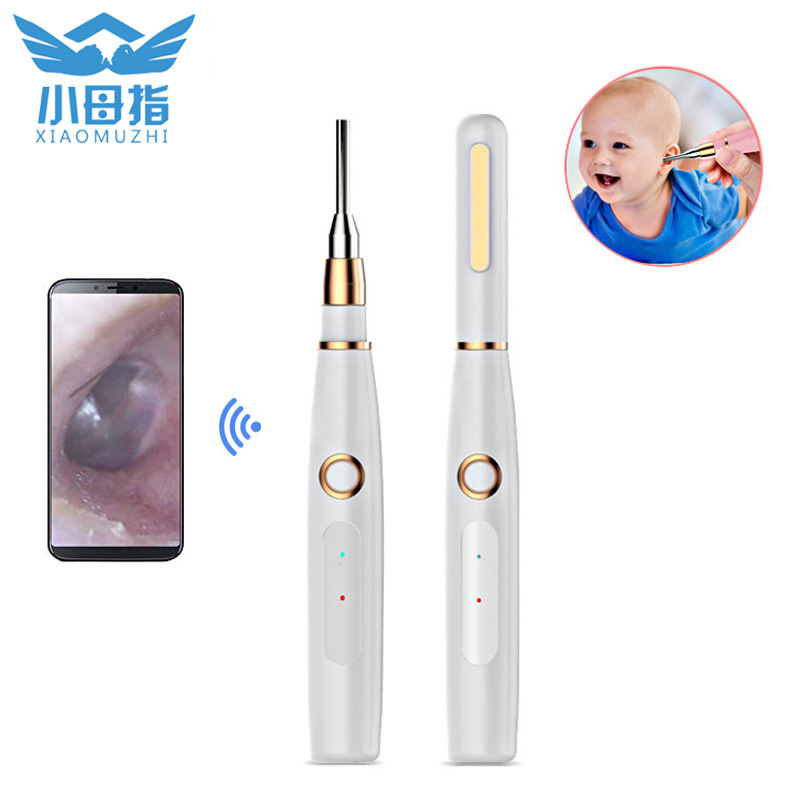 Wifi Integrated Ear Endoscope 3.9MM kamera