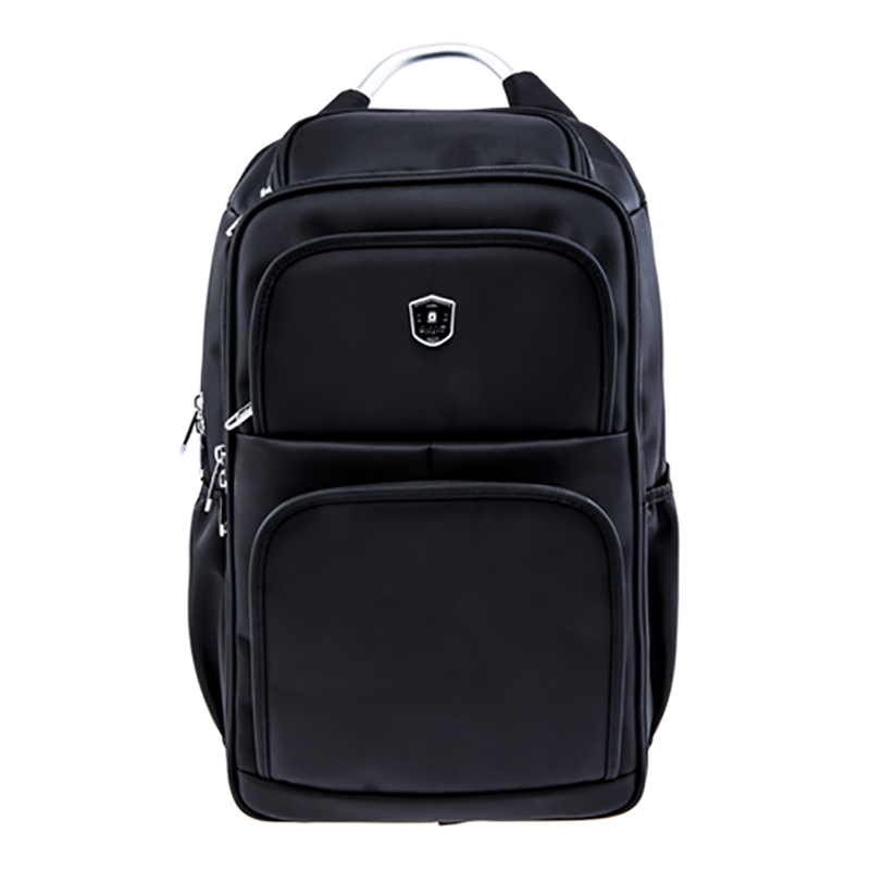 17SA-6601F Stora multifunktionsfickor Metallhandtag av högsta kvalitet oxford nylon 17 tums bärbar ryggsäck väska