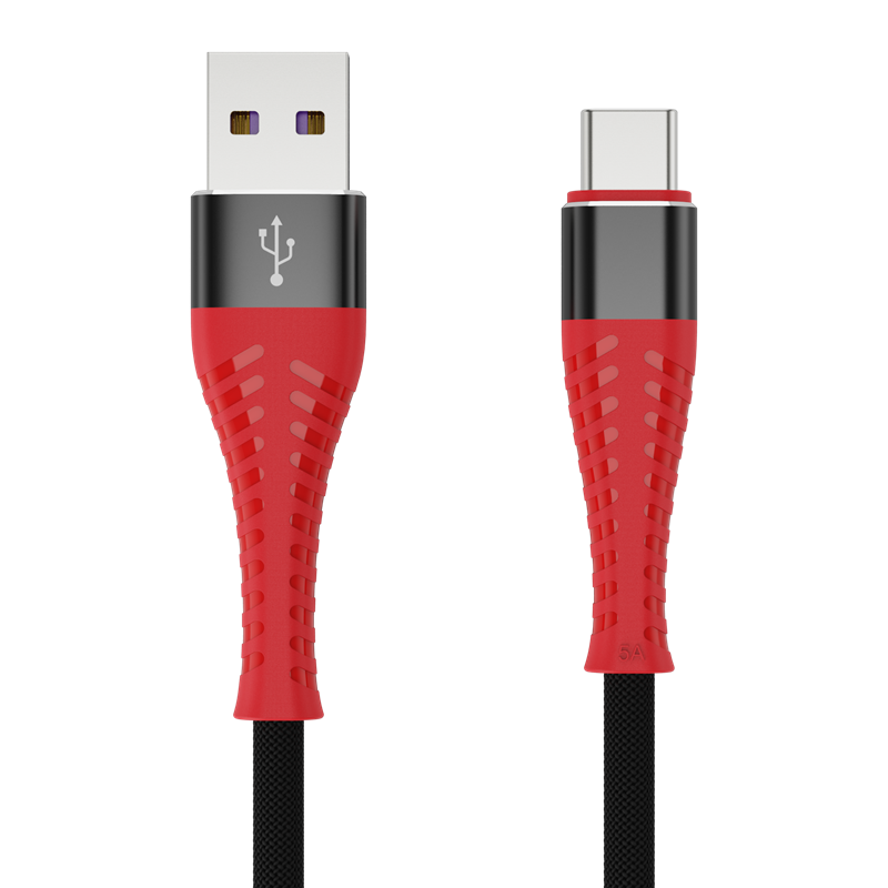 Micro usb datakabel 5A snabb snabb laddning av data kabel för Huawei mobiltelefon