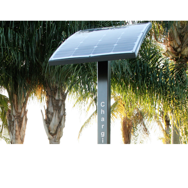 Solar Energy Outdoor Park Smart USB-laddning Mobiltelefon Power Station