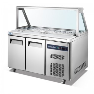 TC lyxserie Pizza och efterrättskärm kylskåp