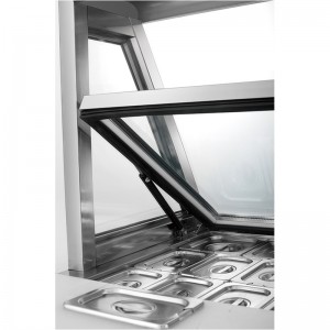 TC lyxserie Pizza och efterrättskärm kylskåp