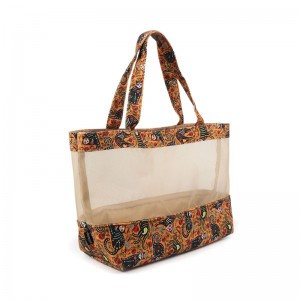 kosmetisk väska av nylonmesh med fabrikspris