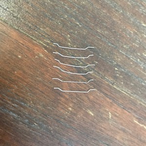 310 rostfritt stålfiber (0,5 * 25,4 mm)