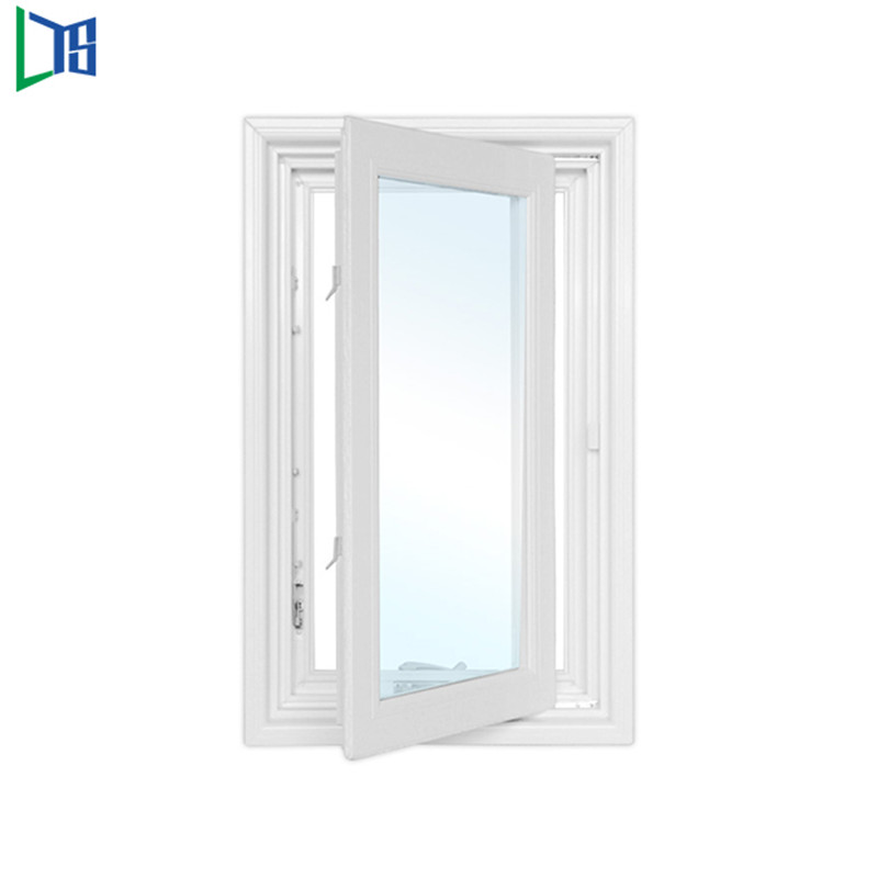 Horisontell öppningssida Hung House Casement Windows för Construction System Swing windows
