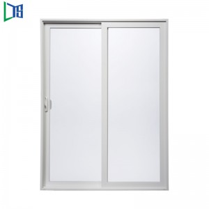 Aluminium Glidande Fönster System Aluminium Push-Drag Fönster med Aluminium Fönsterram Dubbelglas