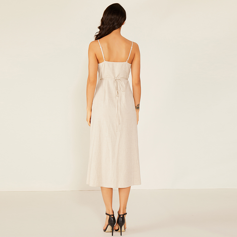 Sommarmodedesignstil Elegant Sexig Maxi-klänning Kvällsklänning för kvinnor