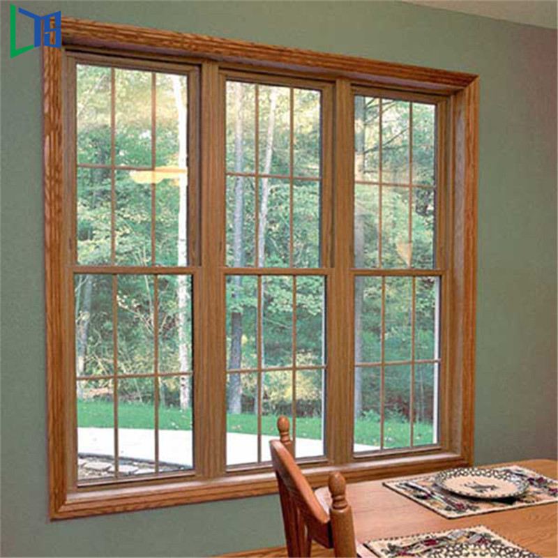 Foshan Factory Aluminium Hung Vertikal Glidande Fönster Glidande Aluminium Glas Fönster Tillverkare Dubbelglas