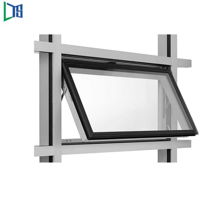 Australien Standard Awning Design Top Hung Aluminium Window Senaste fönster design för kommersiell grad