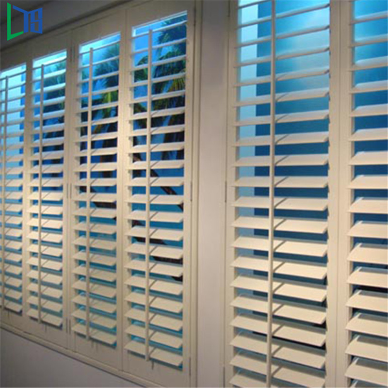 2019 Hot Sale Säkerhet Luxury Jalousie Window Shutter Aluminium Wooden Louvered Windows med AS / Nz2208