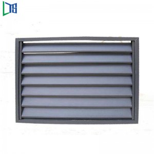 Hot Sale Exteriör Aluminium Roller Shutter Fönster Aluminium Fönster Louver Aluminium Louver Blade