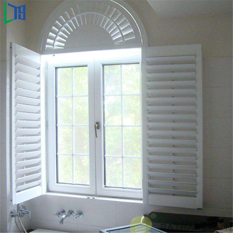 Kina Modern fönsterluckor Design Aluminium Skjutdörr Justerbar Louver Window Roller Shutter Australien