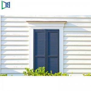 Tempererat glas Aluminiumventilation Justerbart glasluftsluckarfönster med säkerhetsskärmsmask