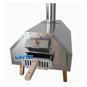 Charcoal pizza ugn för BBQ