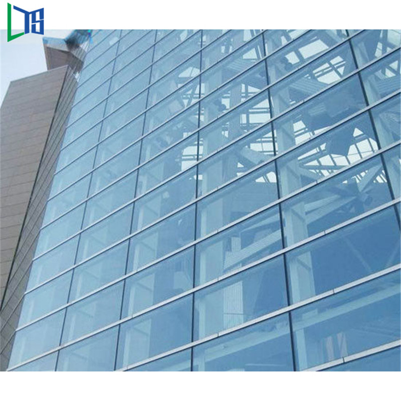 Modern Design Commerce Exteriör Strukturell Glasfasad Byggnad Aluminium Gardin Väggleverantörer