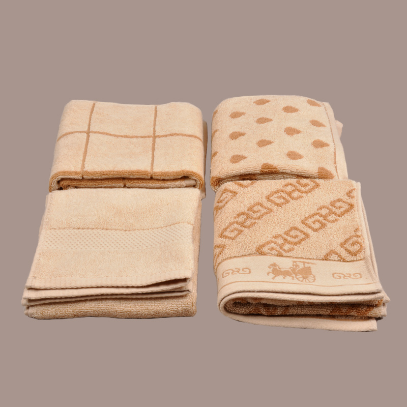 Naturfärgad bomull Jacquard Handduk