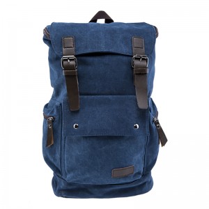 17SC-6572M fabriks direkt muffe färger miljövänliga varaktiga casual Vintage Canvas Casual Daypack Laptop Ryggsäck