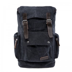 17SC-6572M fabriks direkt muffe färger miljövänliga varaktiga casual Vintage Canvas Casual Daypack Laptop Ryggsäck