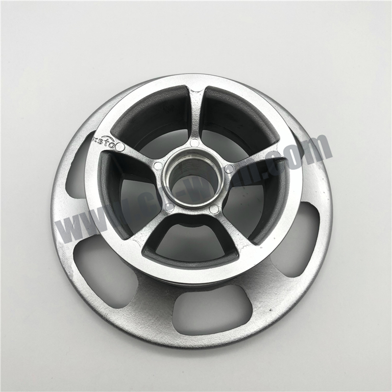 Custom Casting u0026 CNC Aluminium Trailer Wheel Rim Auto Reservdelar Reservdelar Efter Försäljningsdelar