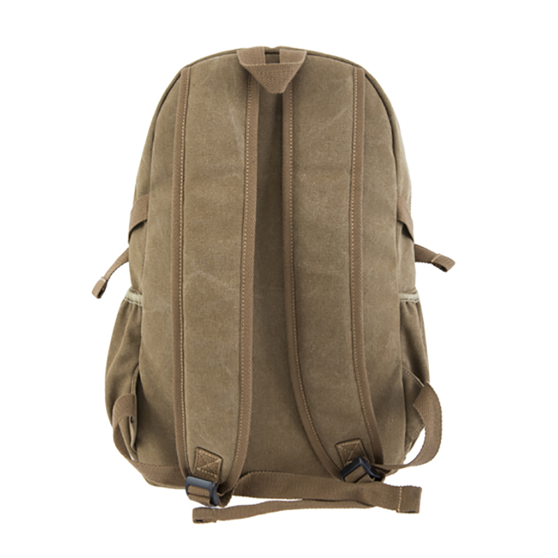 18SC-6806D Kina ledande fabriken hållbar 16oz tvättad duk material naturlig kanfas ryggsäck