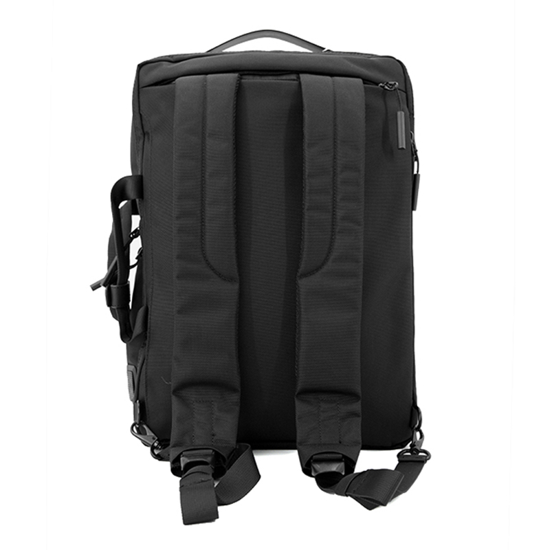 19SA-7839M Ny ankomst unik multifunktionell portfölj konvertibel bärbar ryggsäck nylon