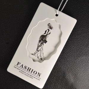 Kreativ anpassad etiketttag av hög kvalitet