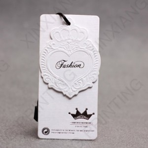 Creative Fashion Clothing etikett hangtag Skräddarsydd 02