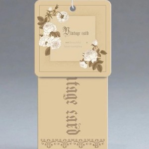 Creative Fashion Clothing etikett hangtag Custom made 03