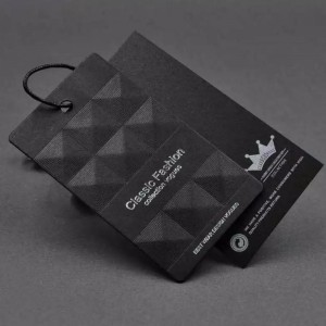 Creative Fashion Clothing etikett hangtag Skräddarsydd 9