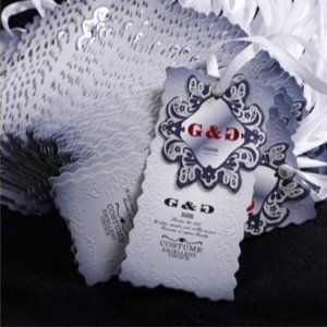 Creative Fashion Clothing etikett hangtag Skräddarsydd 12