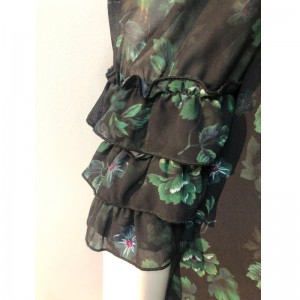 FLORAL SKOULDER DRESS JLWD0013