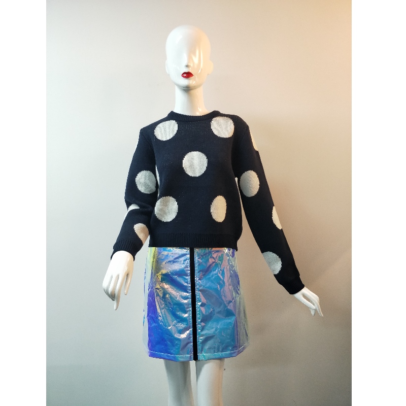 LADIES POLKA DOT SWEATER RLWS0012F