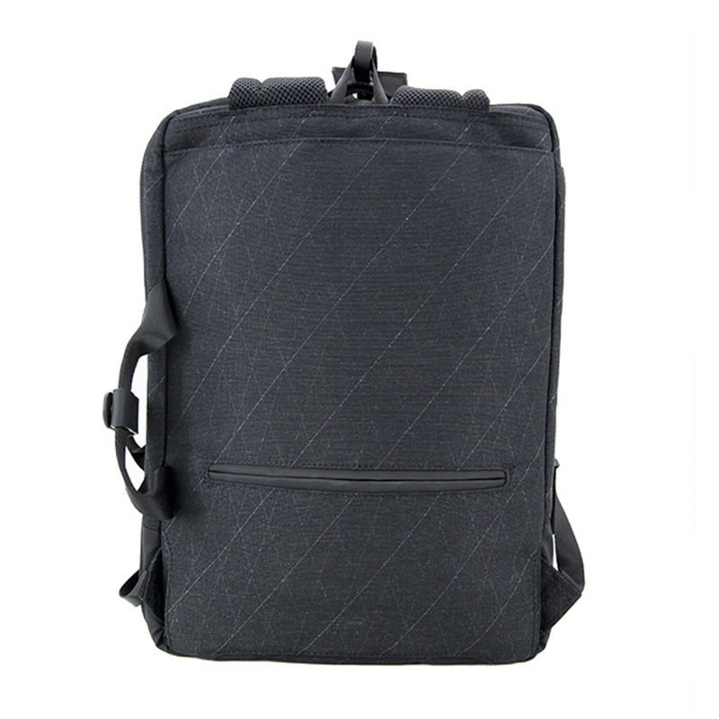 19SA-7842M Nyanländ dubbla funktioner laptop ryggsäck Nylon dator Ryggsäck med handtag omvandlas till portfölj