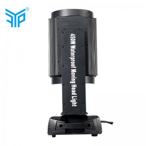 DMX512 vattenbeständig IP65-klassificering 350w17R-strålkastarljus, fin utomhusevenemangseffekt