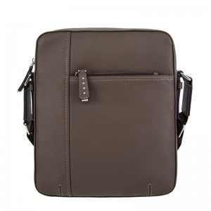 18SG-6823F herr äkta läder dagligen bruk crossbody axel messenger typ väska