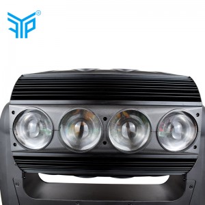 färgtvättbelysningsarmatur RGBW-ledd 16st * 25w tvättar rörelsestadiet fantomljus med hög ljusstyrka, högkvalitativ