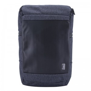 18SA-7443M stötskyddad nylon med vattentät PU trim laptop bagback för män