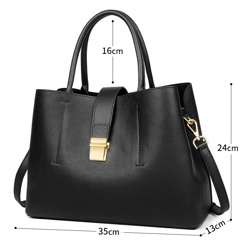 HD0826 - Anpassad high-end mode kvinnor klassisk tyg handväska