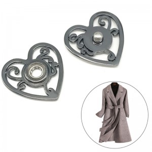 Grossistar Anpassade modetilbehör för metallplagg 6