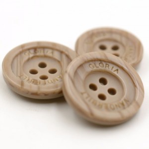 mode design 2 hål polyester sy plagg knapp 14