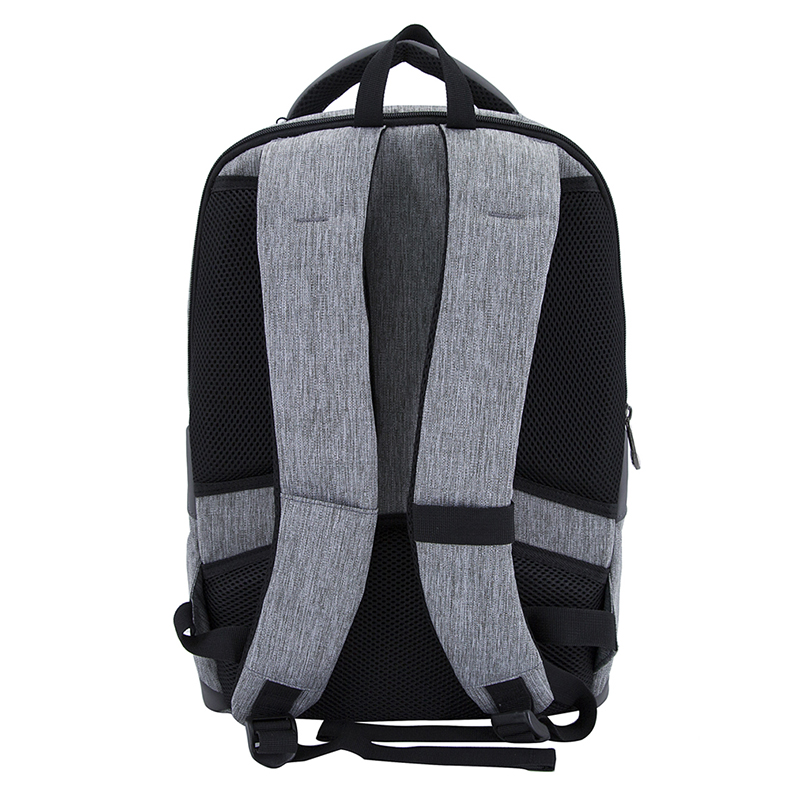 18SA-7475D Mörkgrå dator ryggsäck dagpack mode bokförpackning för college business bärbar dator ryggsäck
