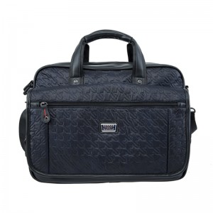 18SG-7031D Mäns PU Läder Messenger Bag Hane Business Laptop Dator Väska Zipper Front Pocket Axelväska Handväska För Man