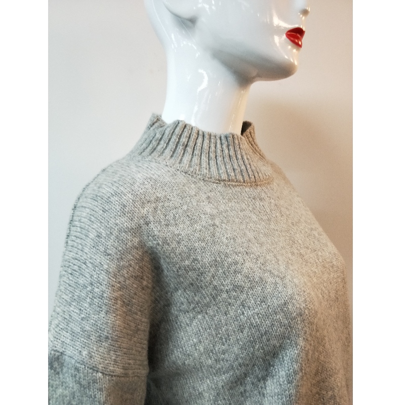 GRAY SWEATER RLWS0059F