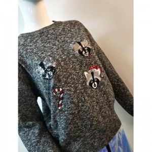 GRÖD DJURPRINT SWEATER RLWS0060F