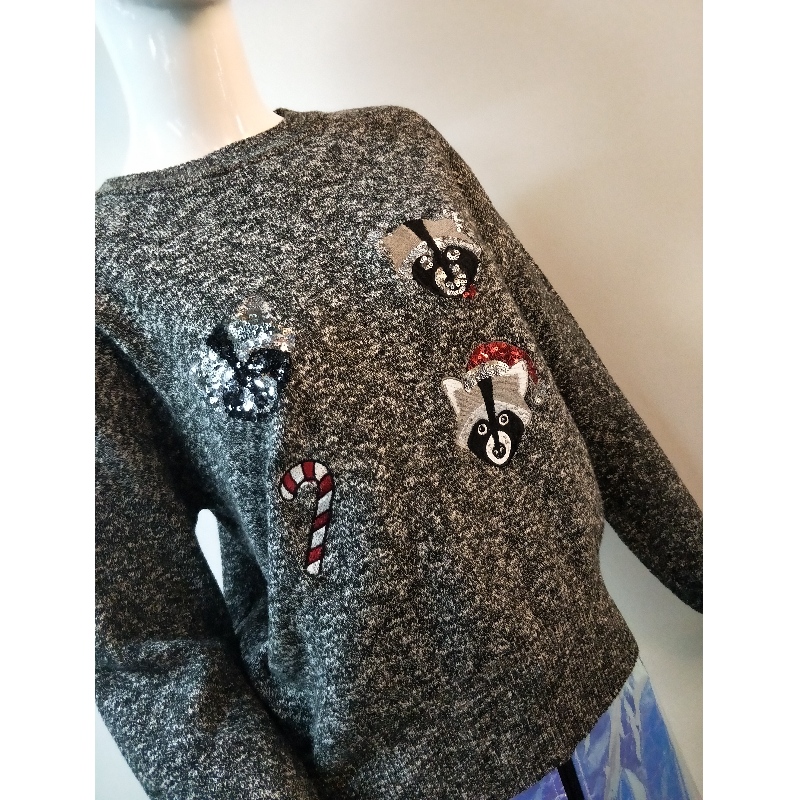 GRÖD DJURPRINT SWEATER RLWS0060F