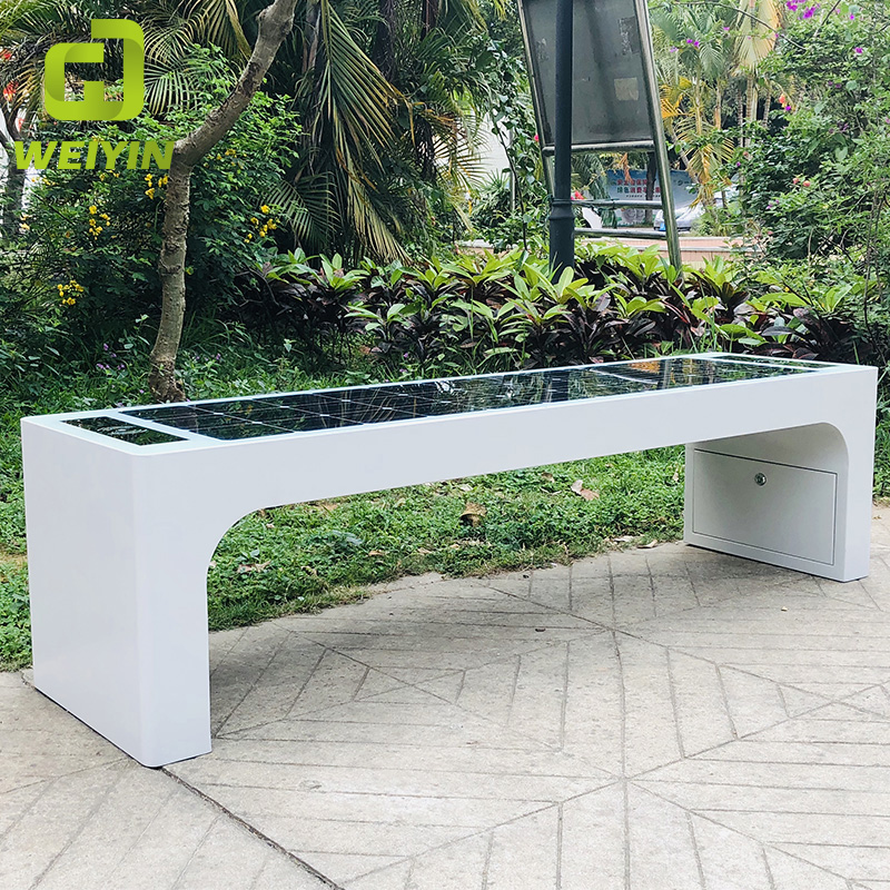 Solar Smart Street Furniture Urban Sits för utomhusbruk