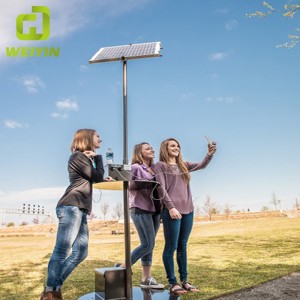 Utomhus Solar Mobil Laddningsstation för Smart City