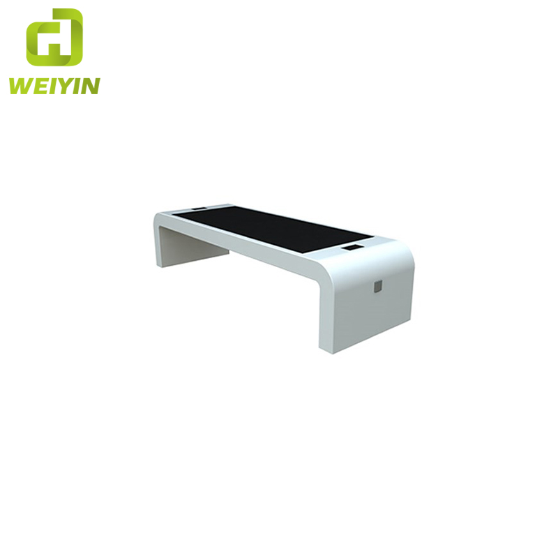 USB Trådlös Telefon Laddare Utomhus Smart Solar Möbler Trädgårdsbord Bench Set
