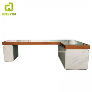 Modern Design Smart Solar Power Phone Laddmöbel Backless Metal Bench for Outdoor